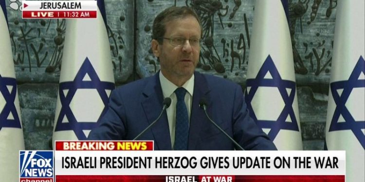 Israeli president defends airstrikes in Gaza, killing Hamas operatives: ‘We are fighting terror’