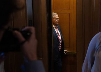 Democrats are happy to boot Menendez as Republicans defend Trump
