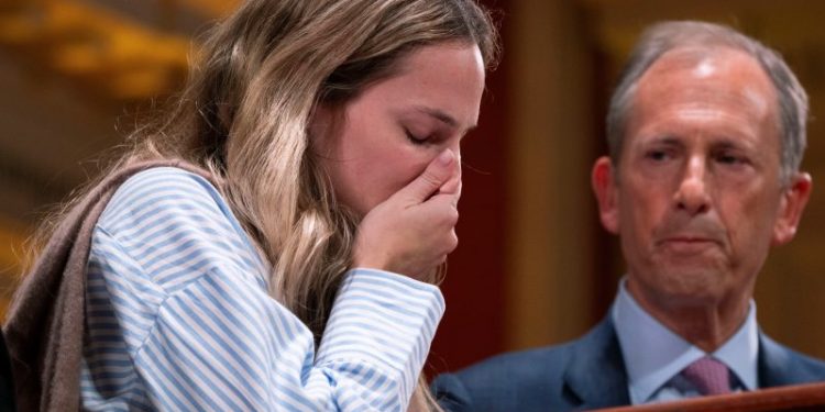 She escaped the Hamas festival attack, then told a D.C. synagogue her story