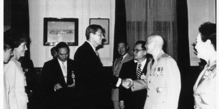 Taiwan president on Reagan’s support during visit with US delegation: Shared values of ‘freedom and democracy’