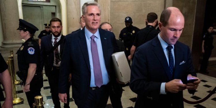 GOP infighting, a furious gavel swing: Dramatic moments from McCarthy’s ouster