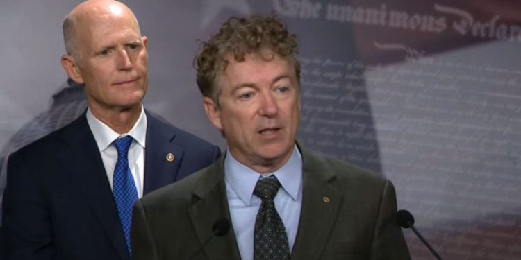 Sen. Rand Paul says criticism of Ukraine funding is a ‘growing movement’ in Washington