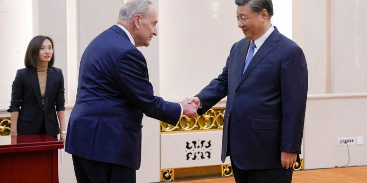 Schumer calls on Xi to support Israel as China says relation with US ‘will determine the future of humanity’