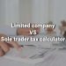 Limited company vs Sole trader tax calculator