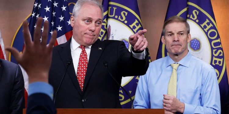 Jordan urges supporters to back Scalise for speaker as House goes into recess