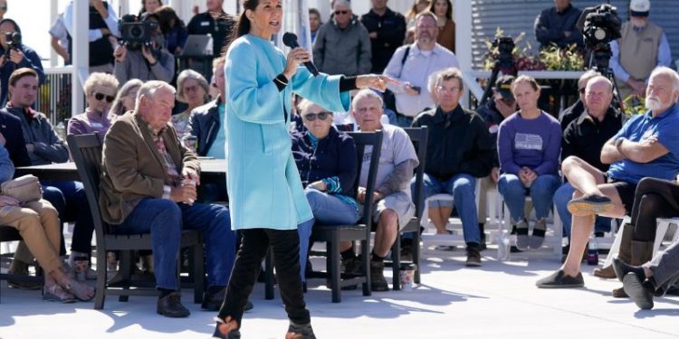 Nikki Haley misleads town hall audience on Chinese land acquisitions
