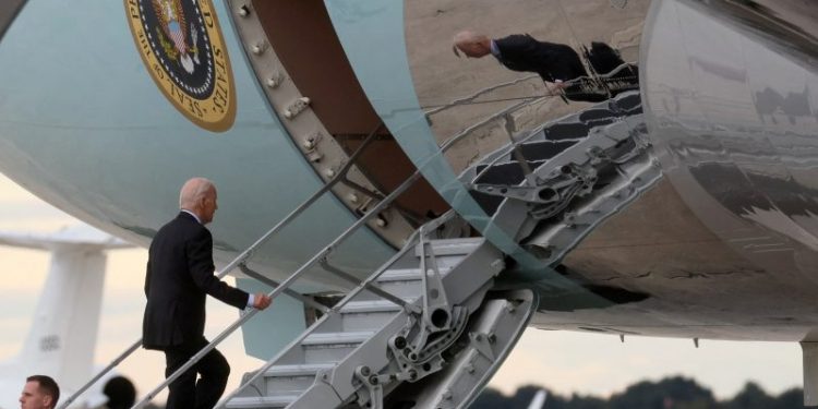 Biden faces physical risks in flying to war-torn Middle East