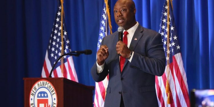 Tim Scott-aligned super PAC pulls plug on ads as senator’s 2024 GOP presidential campaign struggles