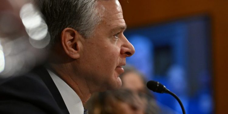 On podcast, FBI director pushes back sharply against critics