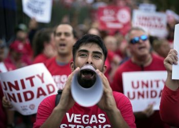 Tens of thousands of Las Vegas Strip hotel workers at 18 casinos could on go strike this month