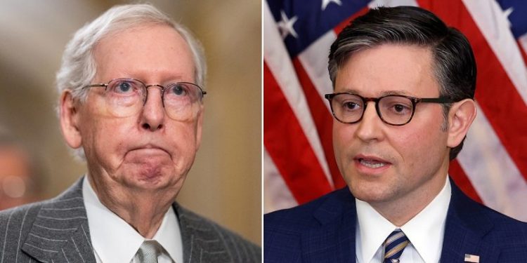 House Speaker Johnson to meet with Senate GOP leaders amid escalating border, Ukraine talks