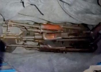 WATCH: Israel finds weapons, military equipment used by Hamas in key Gaza hospital after raid, IDF says