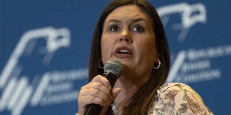 Arkansas Gov. Sarah Sanders makes major endorsement in 2024 Republican presidential race