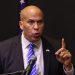 New Jersey Sen. Cory Booker interrupted by protesters demanding Gaza cease-fire