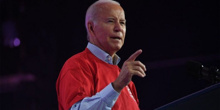 WATCH: Protester derails Biden speech with demands for cease-fire in Gaza