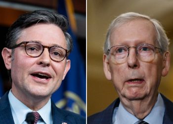 Mike Johnson and Mitch McConnell are on a collision course