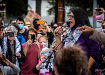 Democrats’ emotional divisions on Israel burst into public view