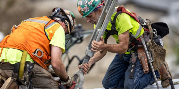 Blue-collar hiring and pay gains stay hot in a cooling job market