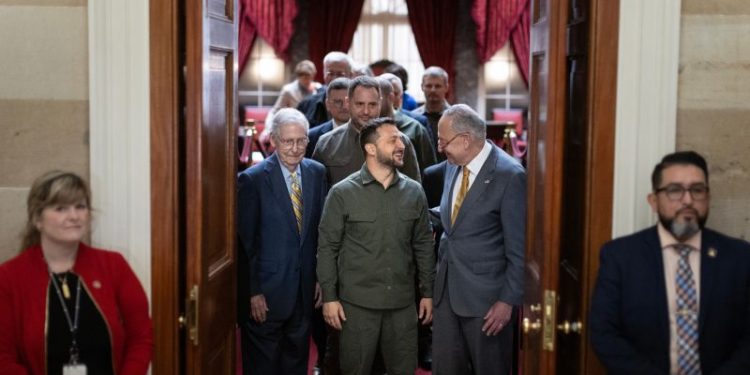 Senate Republicans block procedural vote for Ukraine aid package