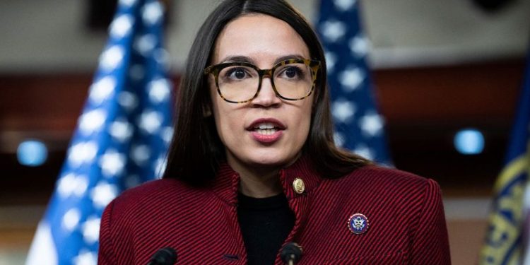 AOC claims women will face doctor exams if biological men barred from female sports