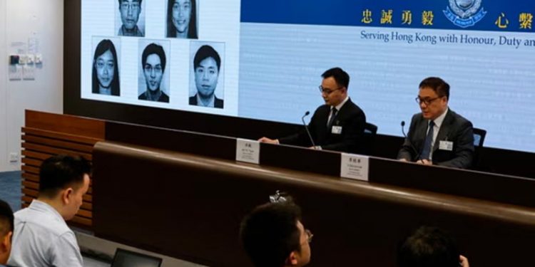 Hong Kong puts bounties on pro-democracy activists, including American citizen, under China-imposed law