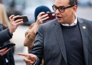 For $350, George Santos will congratulate, cheer or troll you