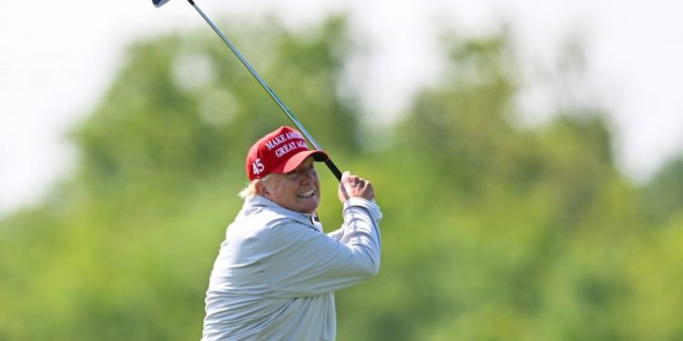 Trump’s deal with LIV Golf is awkward for his impeachment-happy allies