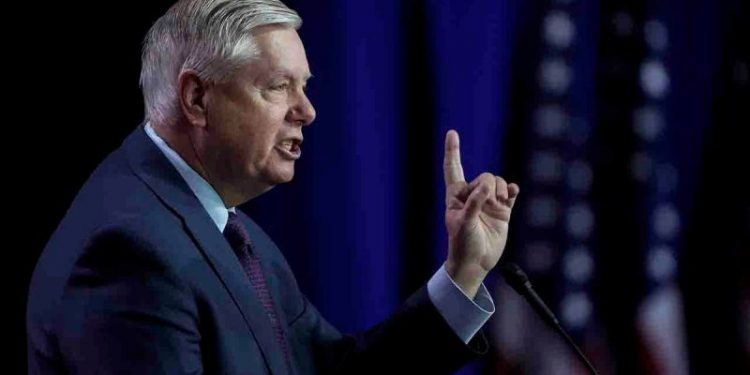 Graham dismisses Liz Cheney’s Trump warning, says ‘world will be truly on fire’ if Biden re-elected