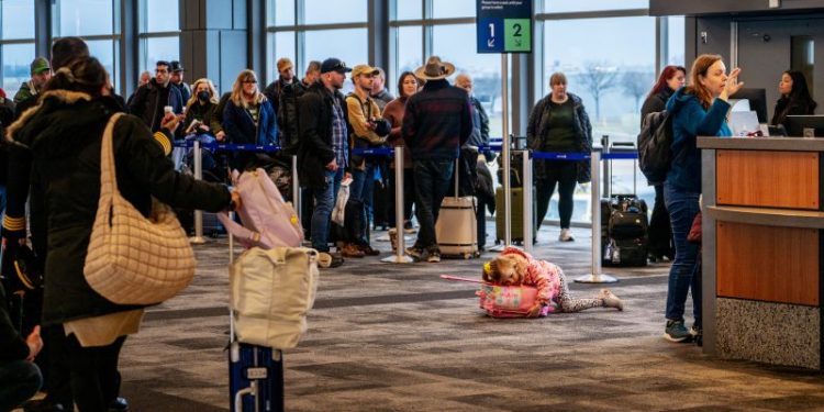 More than 1,400 U.S. flights have been canceled, with thousands more delayed