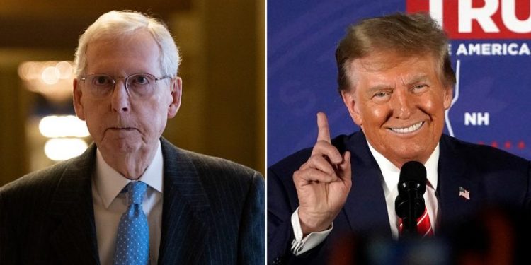 McConnell says NH primary of ‘great interest’ but declines to endorse Trump amid mounting pressure