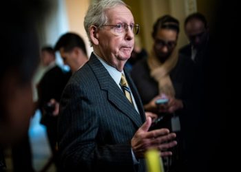 McConnell, Republican lawmakers sign Supreme Court brief on keeping Trump on ballot