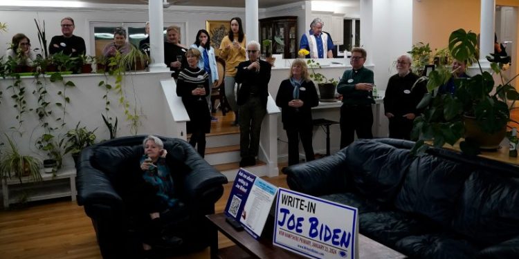 Inside the unusual Biden write-in campaign in New Hampshire
