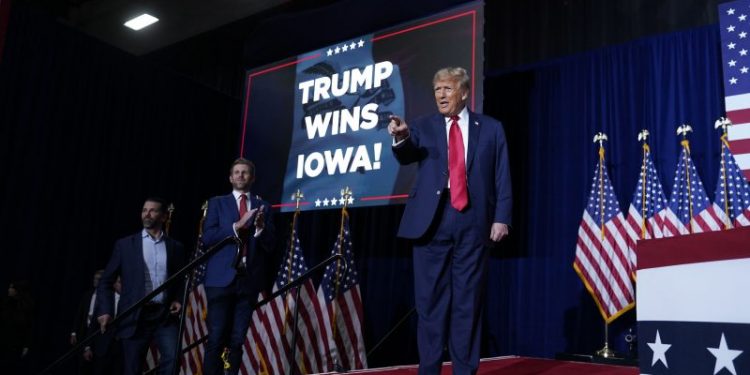 Trump was declared the winner in Iowa before many even cast their votes