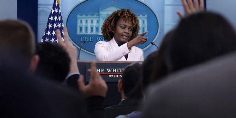 KJP dodges question on Biden’s mental health after he claimed to recently meet with long-dead French leader