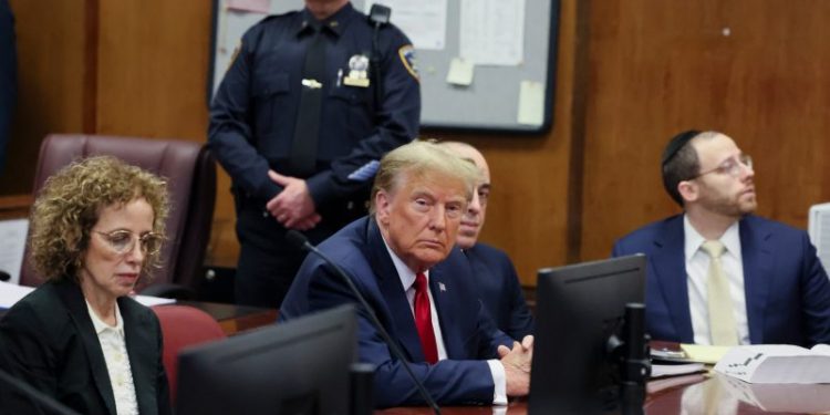 Trump’s first criminal trial set for March in N.Y. on hush money charges