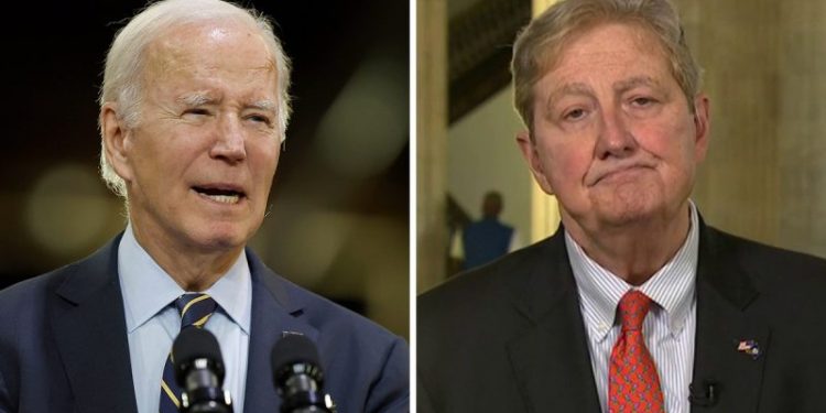 Sen. John Kennedy compares Biden’s polling numbers to ‘chlamydia,’ torches ‘Bidenomics’