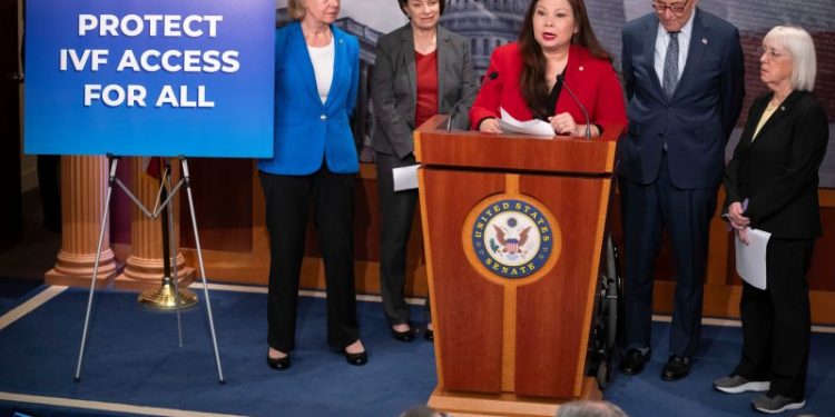 Senate Republican blocks bill to protect IVF after Alabama ruling