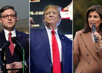 Speaker Johnson talks 2024 with Trump at Mar-a-Lago as Haley vows to stay in GOP primary