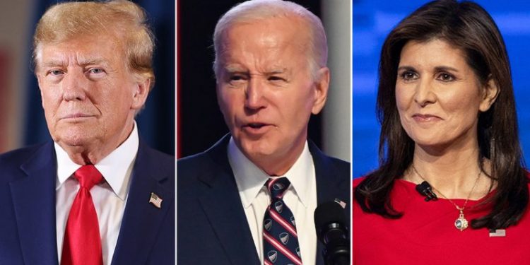Trump, Haley battle for big donors while Biden campaign sits on massive cash reserve