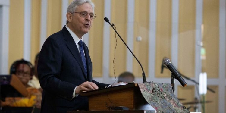 AG Garland pledges to fight voter ID laws, election integrity measures