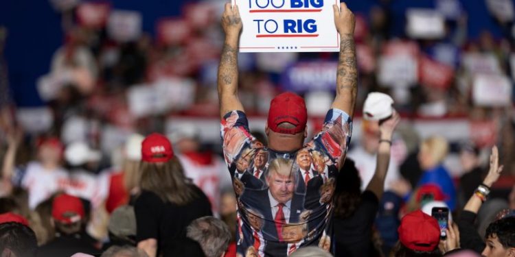 The goofy origins of Trump’s ‘too big to rig’ mantra