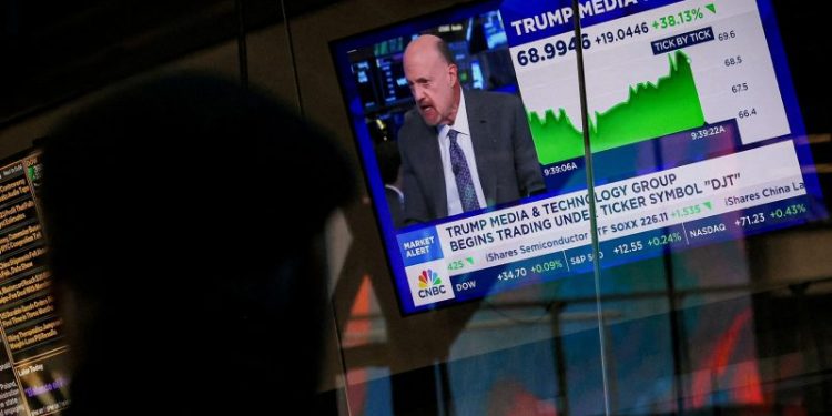 Trump’s Truth Social surges in DJT stock debut, but questions remain