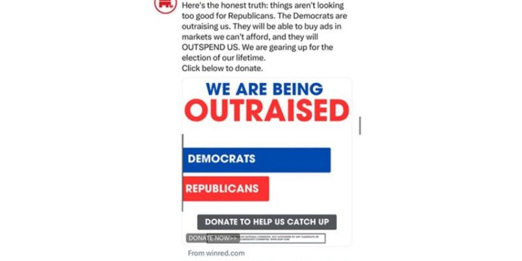 Dems mock RNC for ‘desperate’ fundraising drive that includes stark admission on DNC’s money advantage