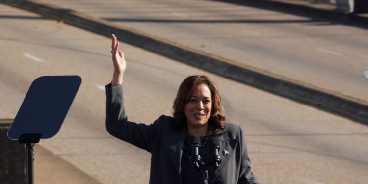 Harris takes more public role criticizing Israel’s actions in Gaza