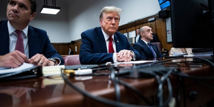 N.Y. trial’s focus on tawdry scandal could underscore Trump’s weakness with women