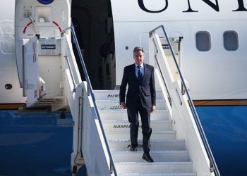 Blinken, US delegation drive from Paris to Brussels after his plane again suffers a ‘mechanical issue’