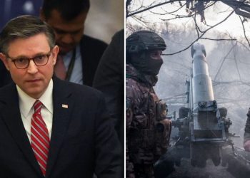 House takes key test vote for Johnson’s $95B foreign aid plan after Dems help it advance