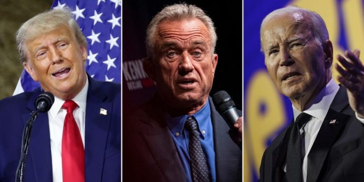 Republicans and Democrats panic to quickly define ‘spoiler’ candidate RFK Jr