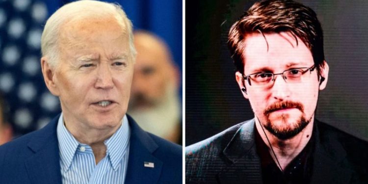 Edward Snowden calls on Biden to veto FISA renewal after Senate vote