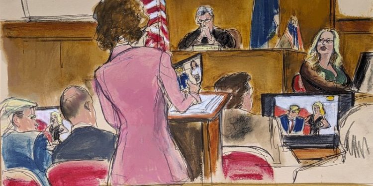 Stormy Daniels court appearance reopens wounds for Trump’s #MeToo accusers